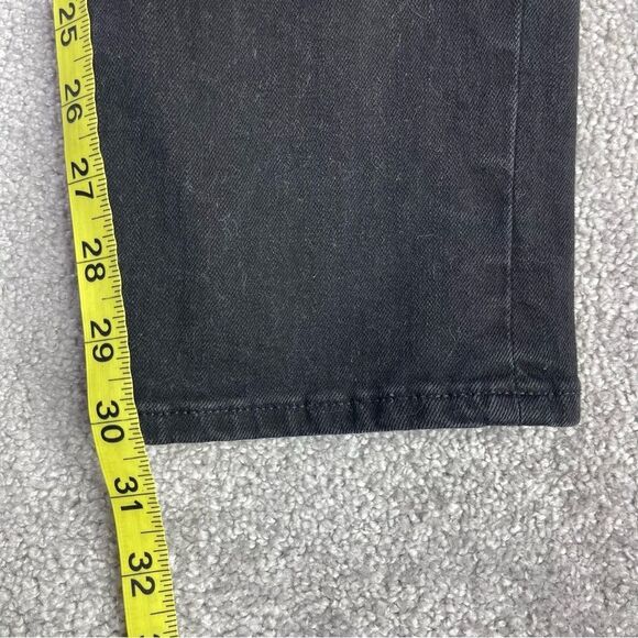 J. Crew Factory Flex Jeans Men's 32X30 Black Slim Straight Mid-Rise Stretch - Picture 11 of 13